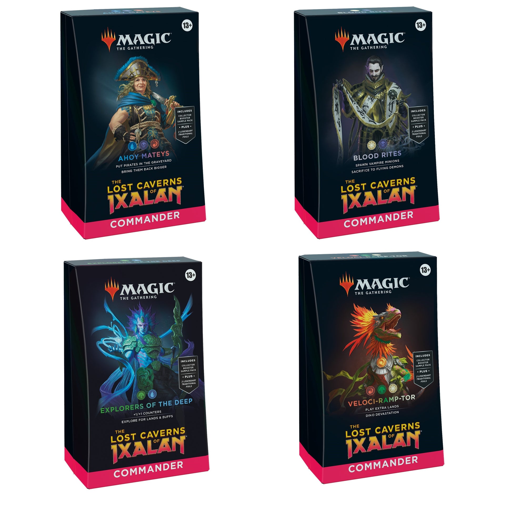 Magic The Lost Caverns of Ixalan Commander Deck Display