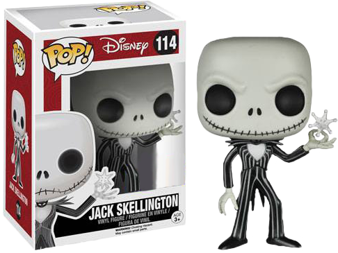 The Nightmare Before Christmas - Jack Skellington with Snowflake US Exclusive Pop! Vinyl - Ozzie Collectables