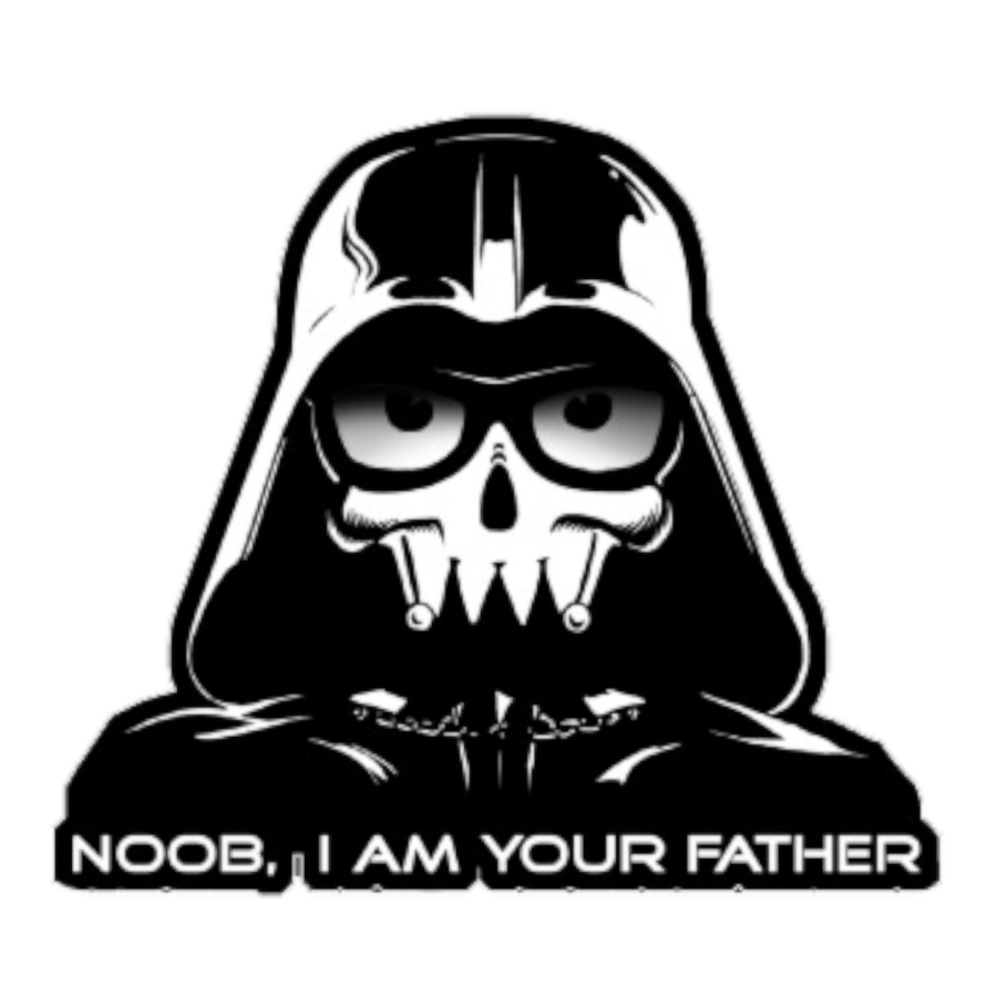 Darth J!nx - Noob, I am your Father Sticker
