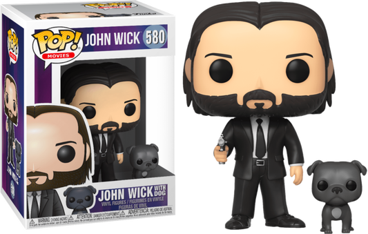 John Wick - John Wick with Dog Pop! Vinyl #580