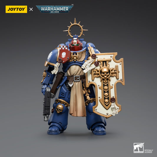 Warhammer Collectibles: 1/18 Scale Ultramarines Bladeguard Veteran Brother Sergeant Proximo