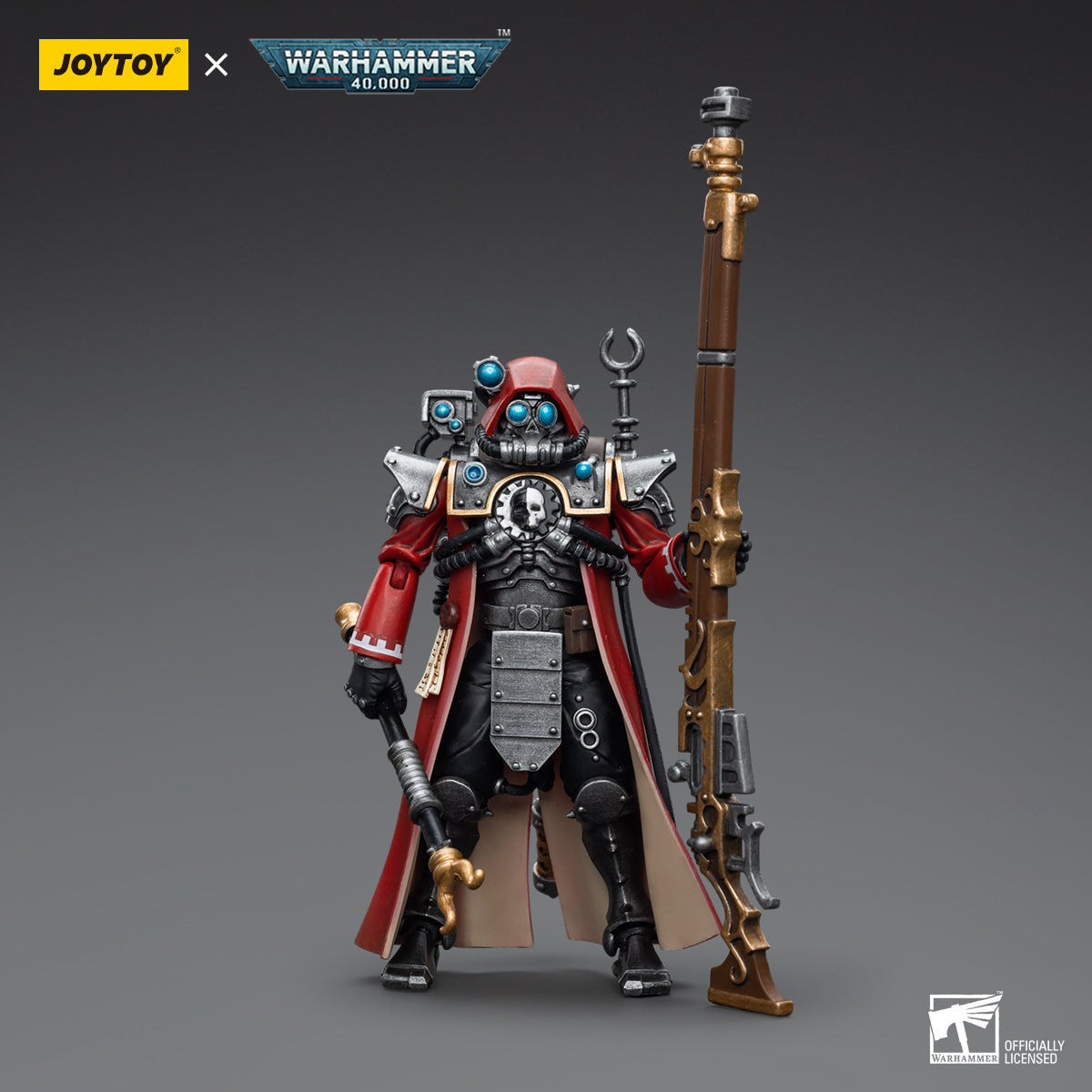 Warhammer Collectibles: 1/18 Scale Adeptus Mechanicus Skitarii Ranger with Transuranic Arquebus