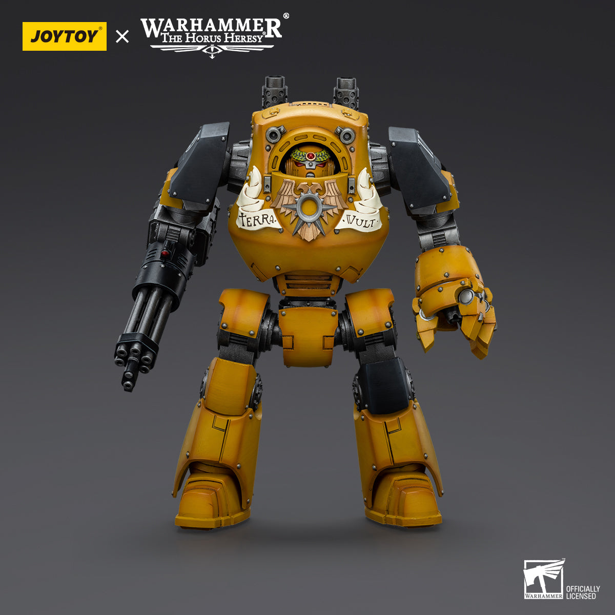 Warhammer Collectibles: 1/18 Imperial Fists Contemptor Dreadnought