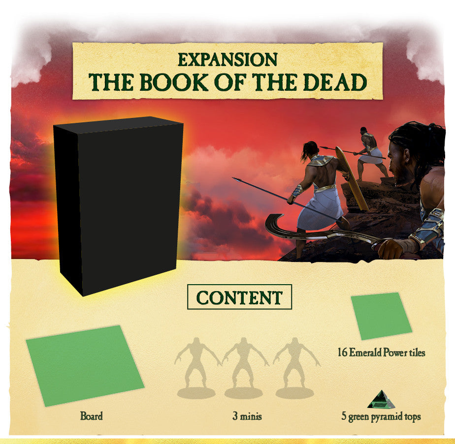 Kemet Blood and Sand - Book of the Dead expansion