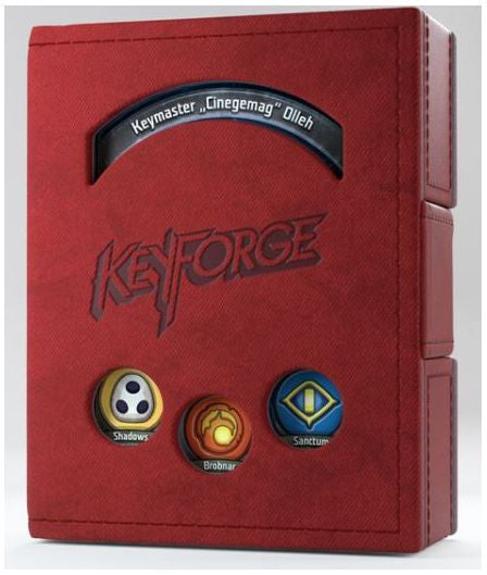 Keyforge Deck Book Red
