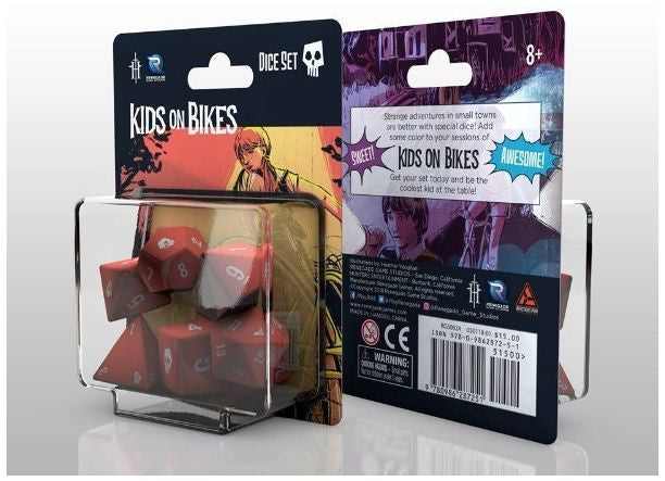 Kids on Bikes Role Playing Game - Dice Set