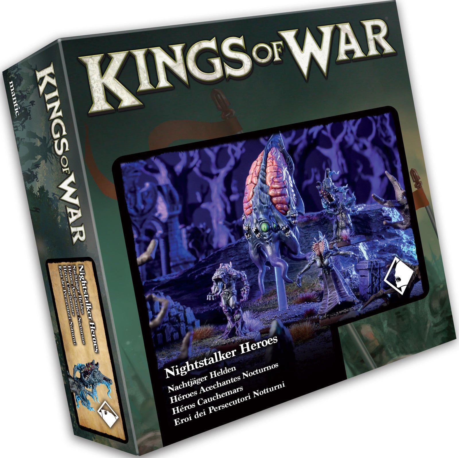 Kings of War Nightstalker Heroes