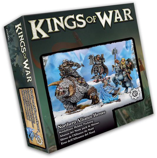 Kings of War Northern Alliance Heroes Pack