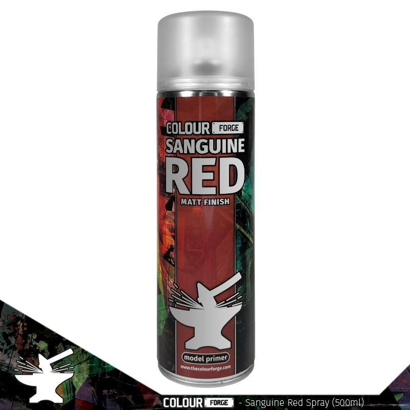 Colour Forge - Aerosol - Sanguine Red 500ml
