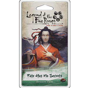 Legend of the Five Rings LCG Fate Has No Secrets - Ozzie Collectables