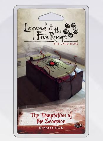 Legend of the Five Rings LCG The Temptations Cycle The Temptation of the Scorpion - Ozzie Collectables