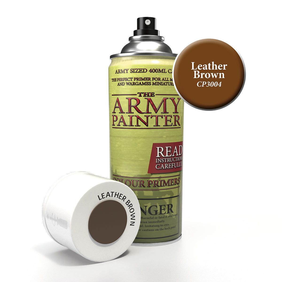 Army Painter Spray Primer - Leather Brown 400ml