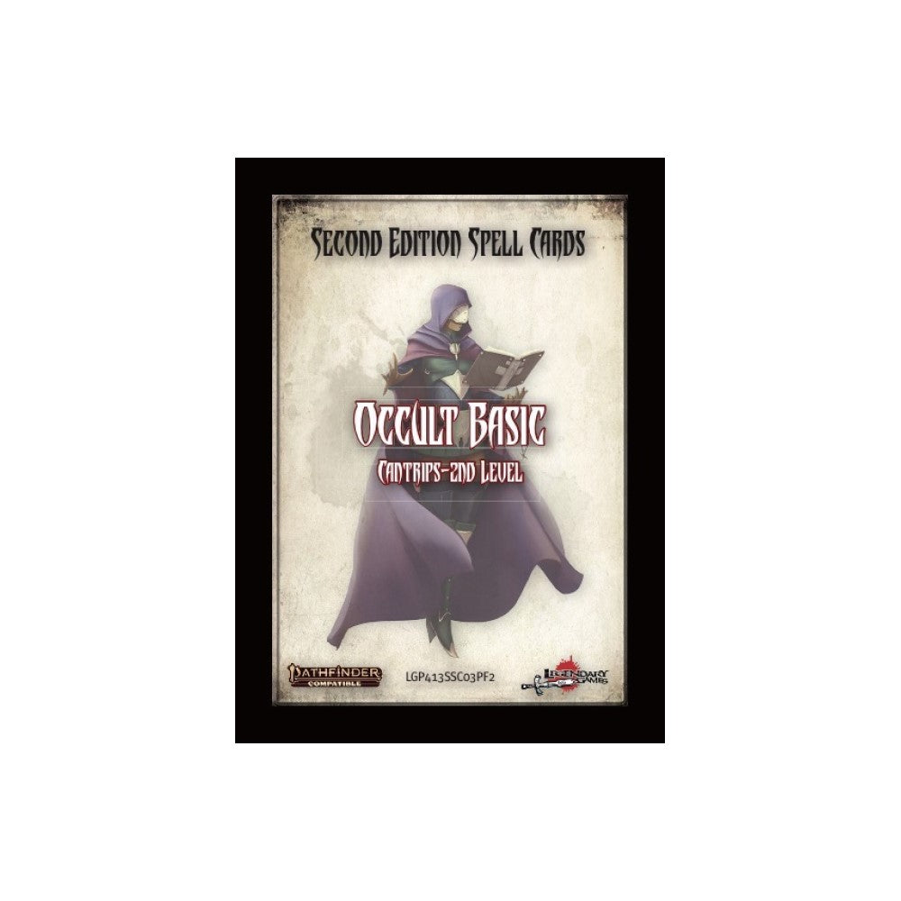 Pathfinder Second Edition Spell Cards Occult - Ozzie Collectables