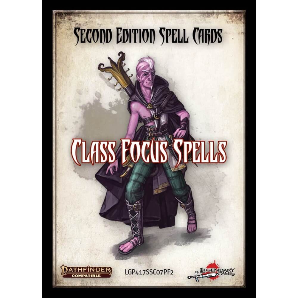 Pathfinder Second Edition Spell Cards Focus - Ozzie Collectables