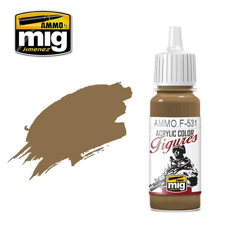 Ammo by MIG Figures Paints Light Brown 17ml