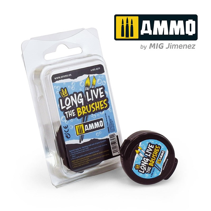 Ammo by MIG Brushes: Long Live the Brushes Soap