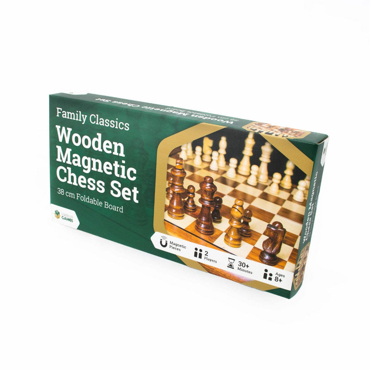 LPG Wooden Magnetic Chess Set 38 cm