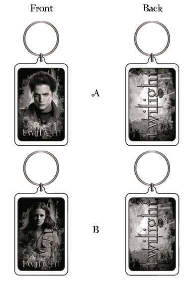 Twilight - Lucite Keychain A&B Edward & Bella BTS - Ozzie Collectables