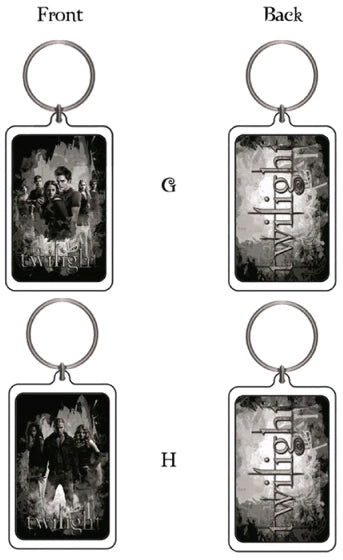 Twilight - Lucite Keychain G&H Bad Vamps Cull BTS - Ozzie Collectables