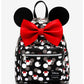 Loungefly Disney Minnie Mouse White Heads Mini Backpack