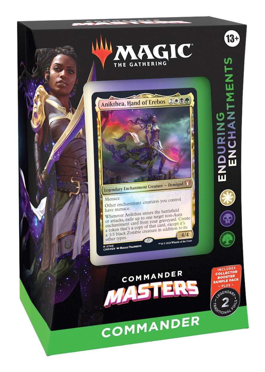 Magic the Gathering Commander Masters Commander Deck WHITE/BLACK/GREEN Enduring Enchantments (SD2)
