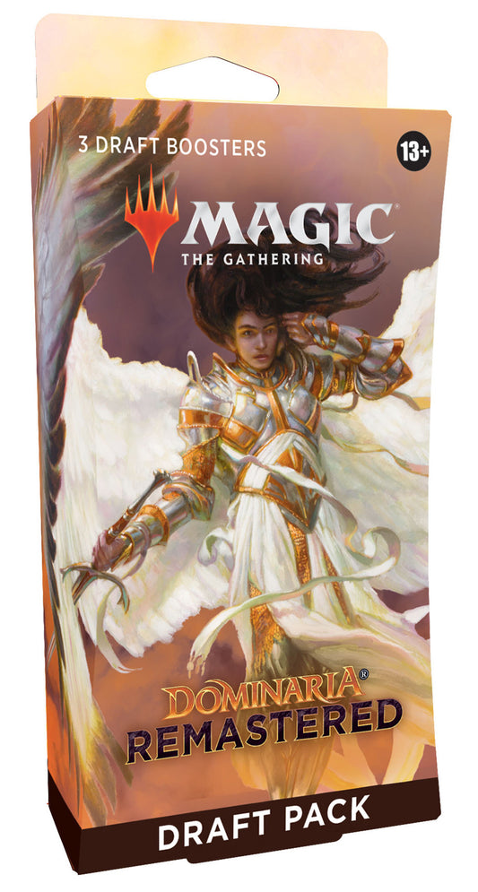 Magic the Gathering Dominaria Remastered Draft Boosters Multipack (3 Boosters Per Pack)