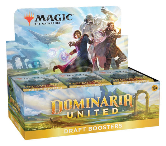 Magic the Gathering Dominaria United Draft Boosters (36 Boosters Per Display)