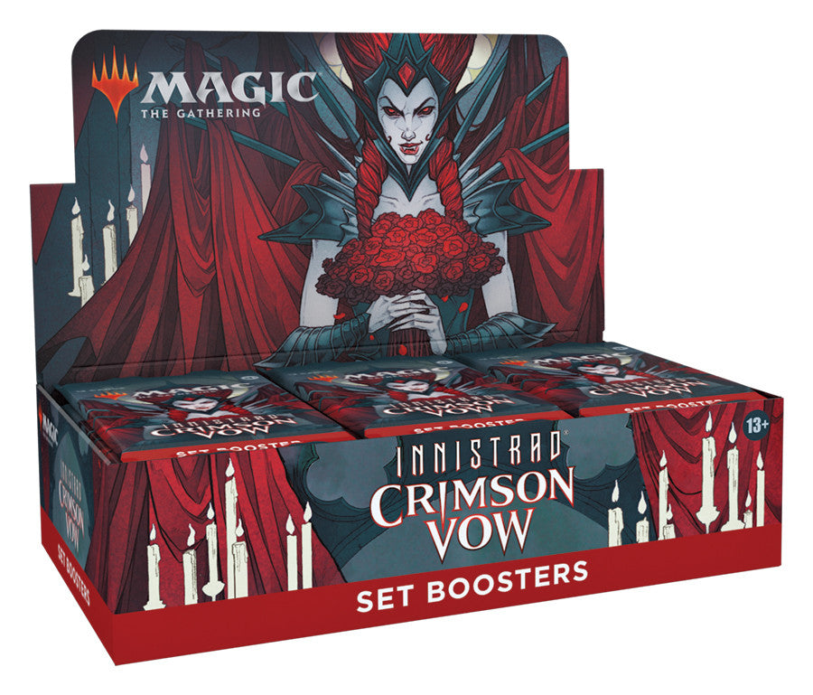 Magic the Gathering Innistrad Crimson Vow Set Boosters (30 Boosters Per Display)