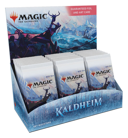 Magic the Gathering Kaldheim Set Boosters (30 Boosters Per Display)