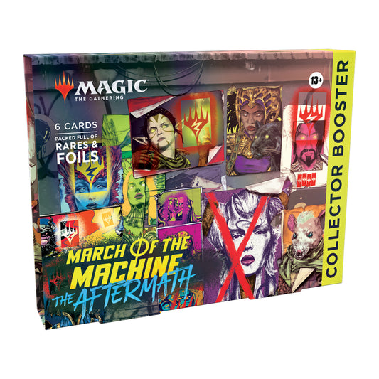 Magic the Gathering March of the Machine the Aftermath Collector Booster Omega (1 Booster Per Pack)