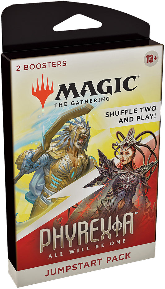 Magic the Gathering Phyrexia All Will Be One Jumpstart Boosters Multipack (2 Boosters Per Pack)