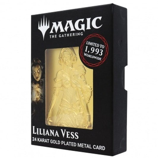 Fanattik Magic the Gathering Precious Metal Collectibles 24K - Liliana