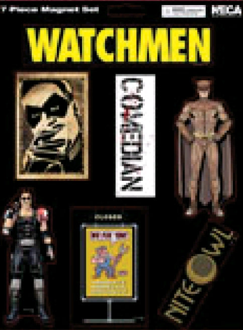 Watchmen - Magnet Sheet Comedian / Nite Owl - Ozzie Collectables