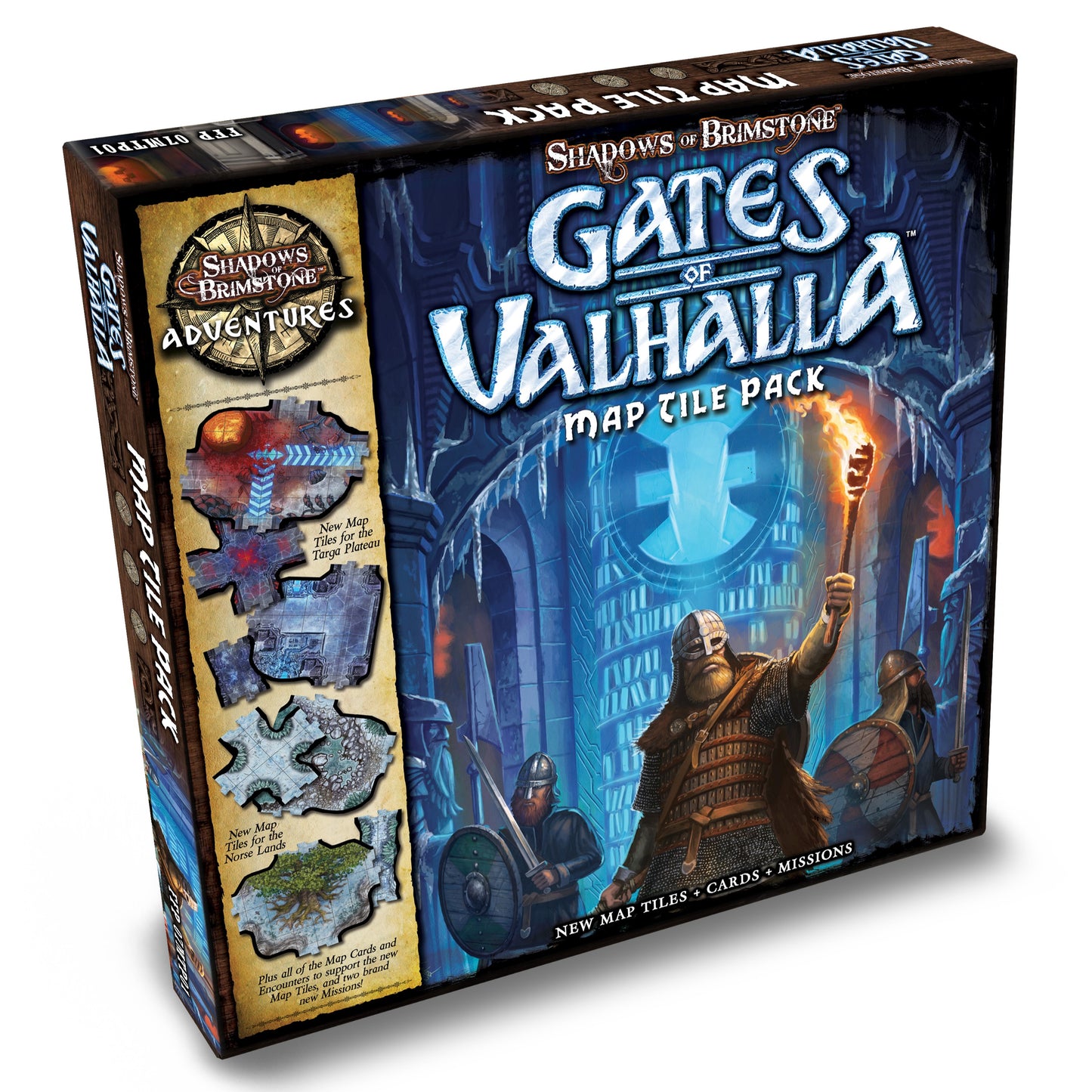 Shadows of Brimstone - Gates of Valhalla Map Tile Pack