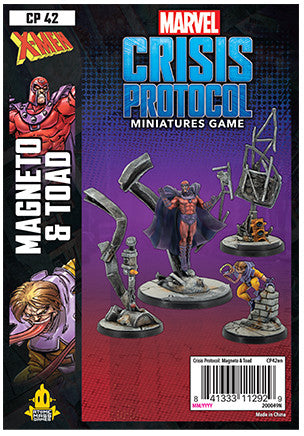 Marvel Crisis Protocol Magneto and Toad