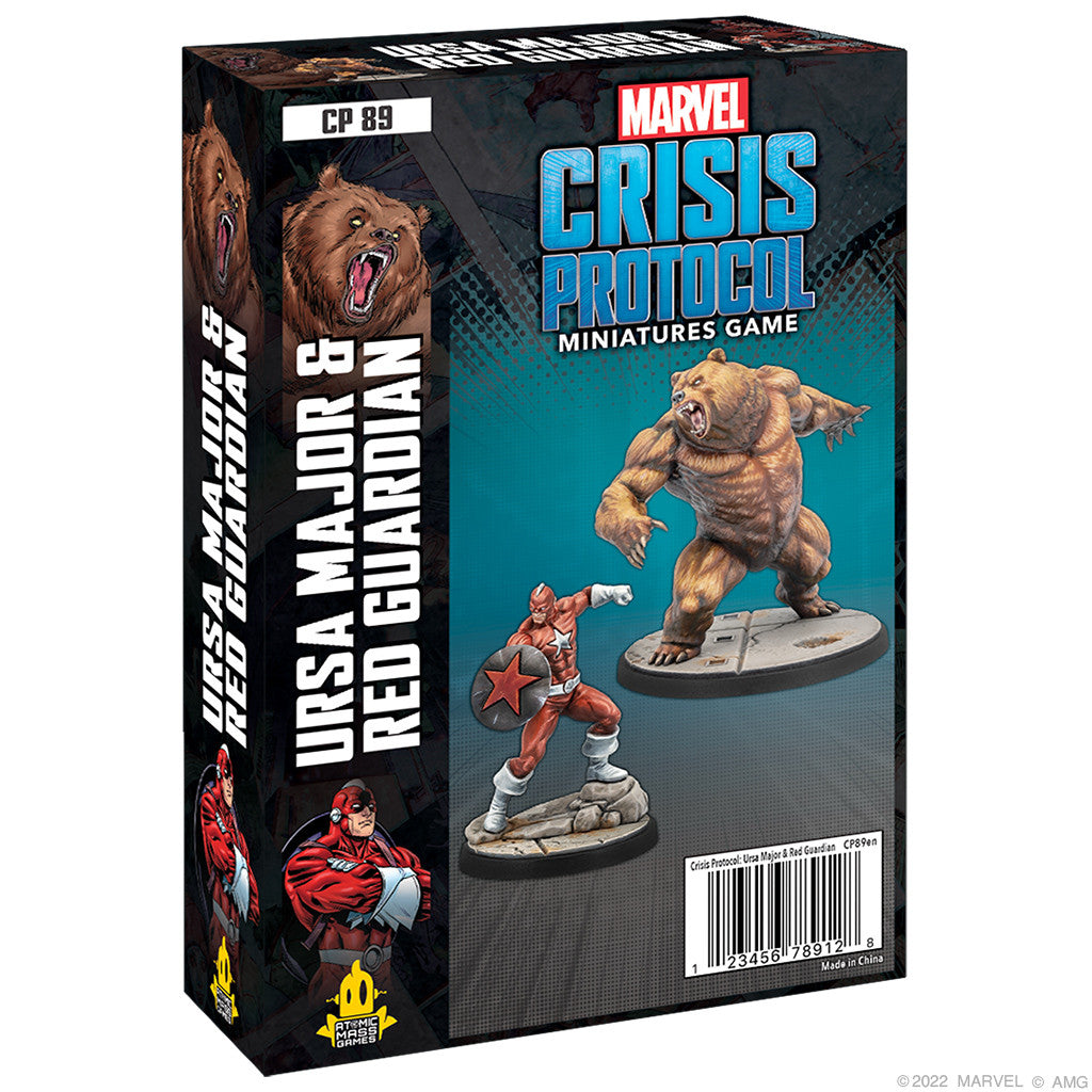 Marvel Crisis Protocol Ursa Major and Red Guardian
