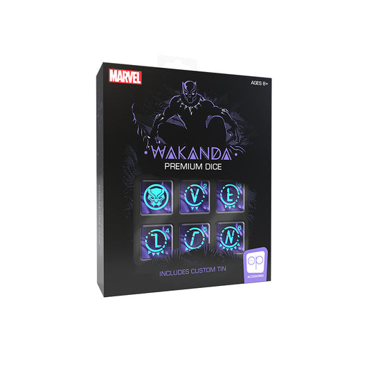 Premium Dice Set: Marvel Black Panther