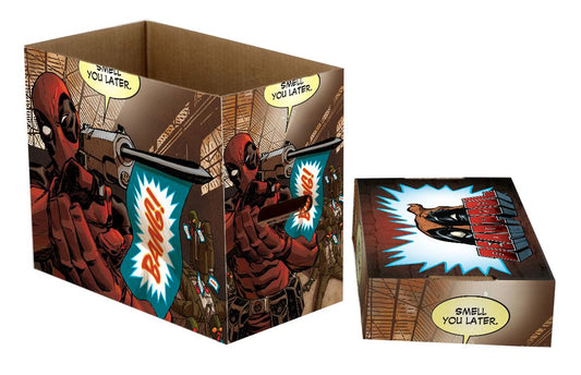 Marvel Short Comic Book Storage Box - Deadpool Bang