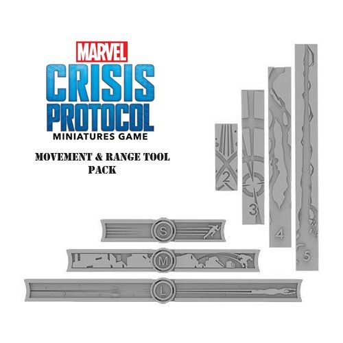 Marvel Crisis Protocol Movement & Range Tool Pack
