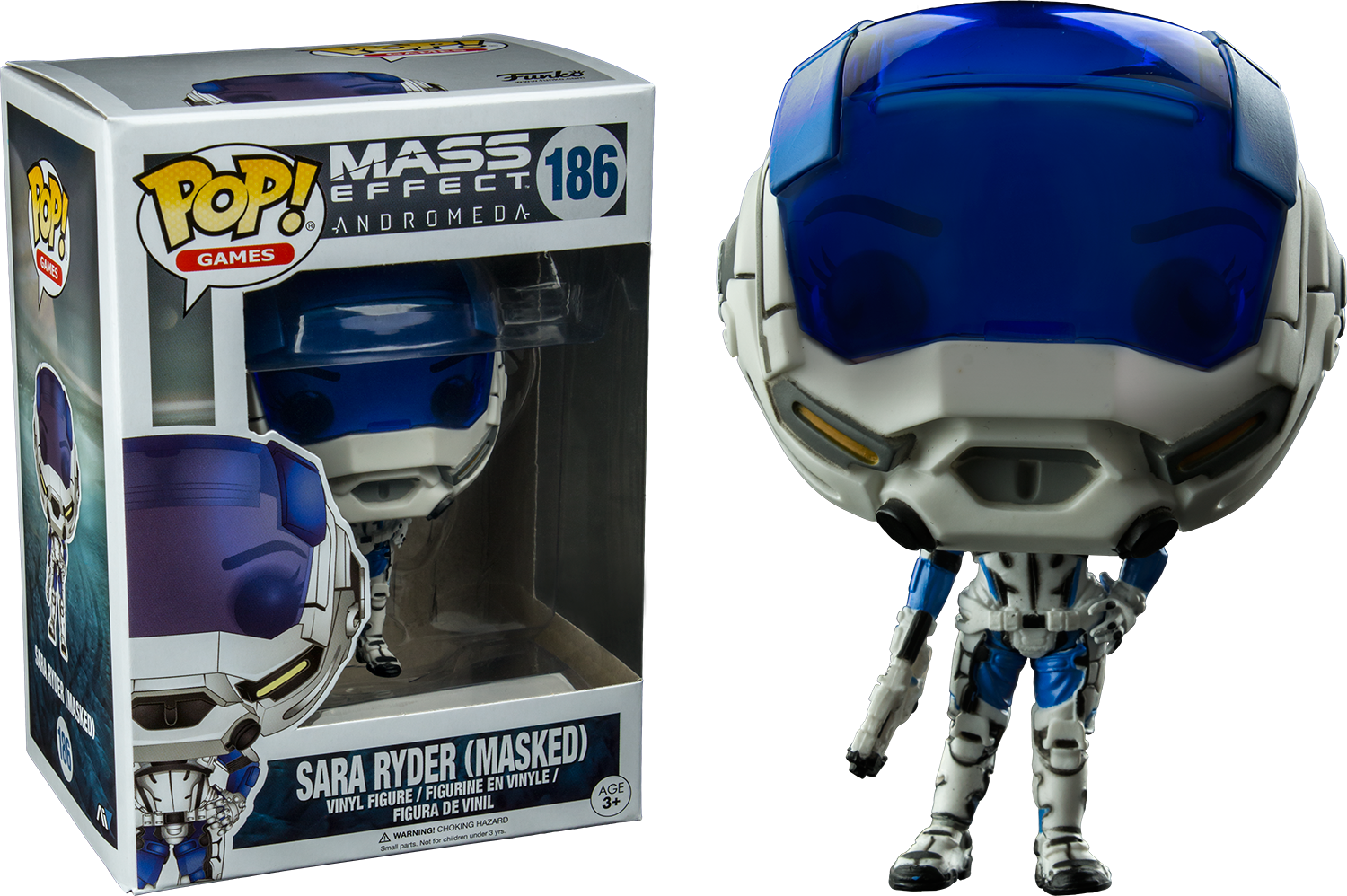 Mass Effect: Andromeda - Sara Ryder Masked US Exclusive Pop! Vinyl - Ozzie Collectables