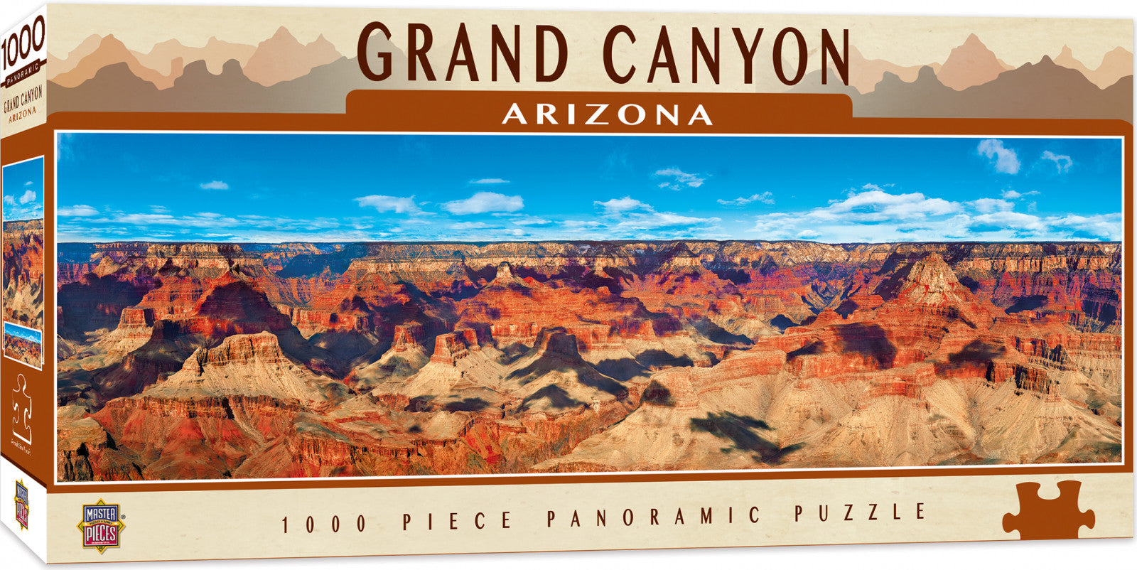 Masterpieces Puzzle City Panoramic Grand Canyon Puzzle 1,000 pieces