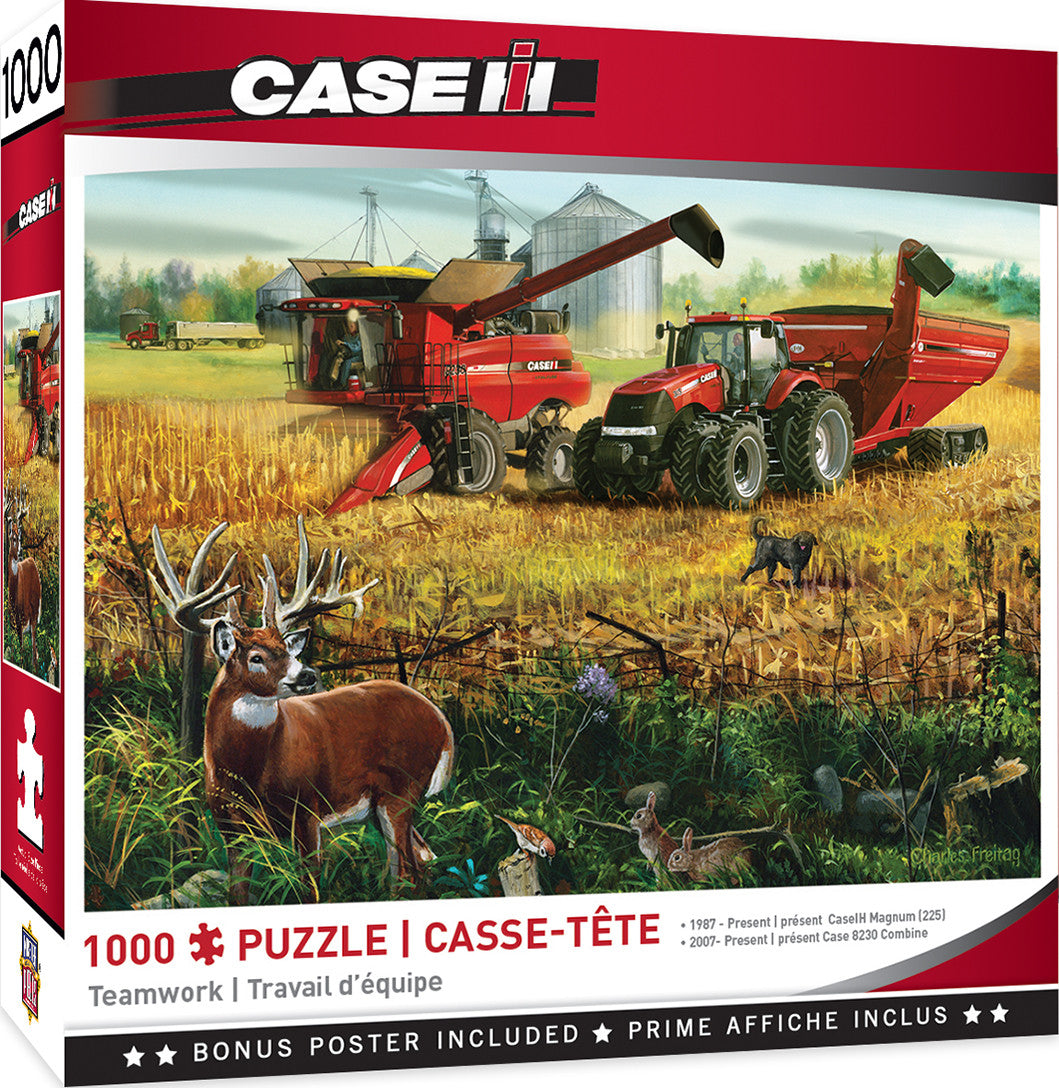 Masterpieces Puzzle Farmall Teamwork Puzzle 1,000 pieces