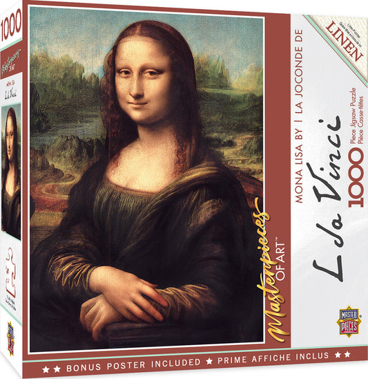 Masterpieces Puzzle Masterpieces of Art Mona Lisa Puzzle 1,000 pieces