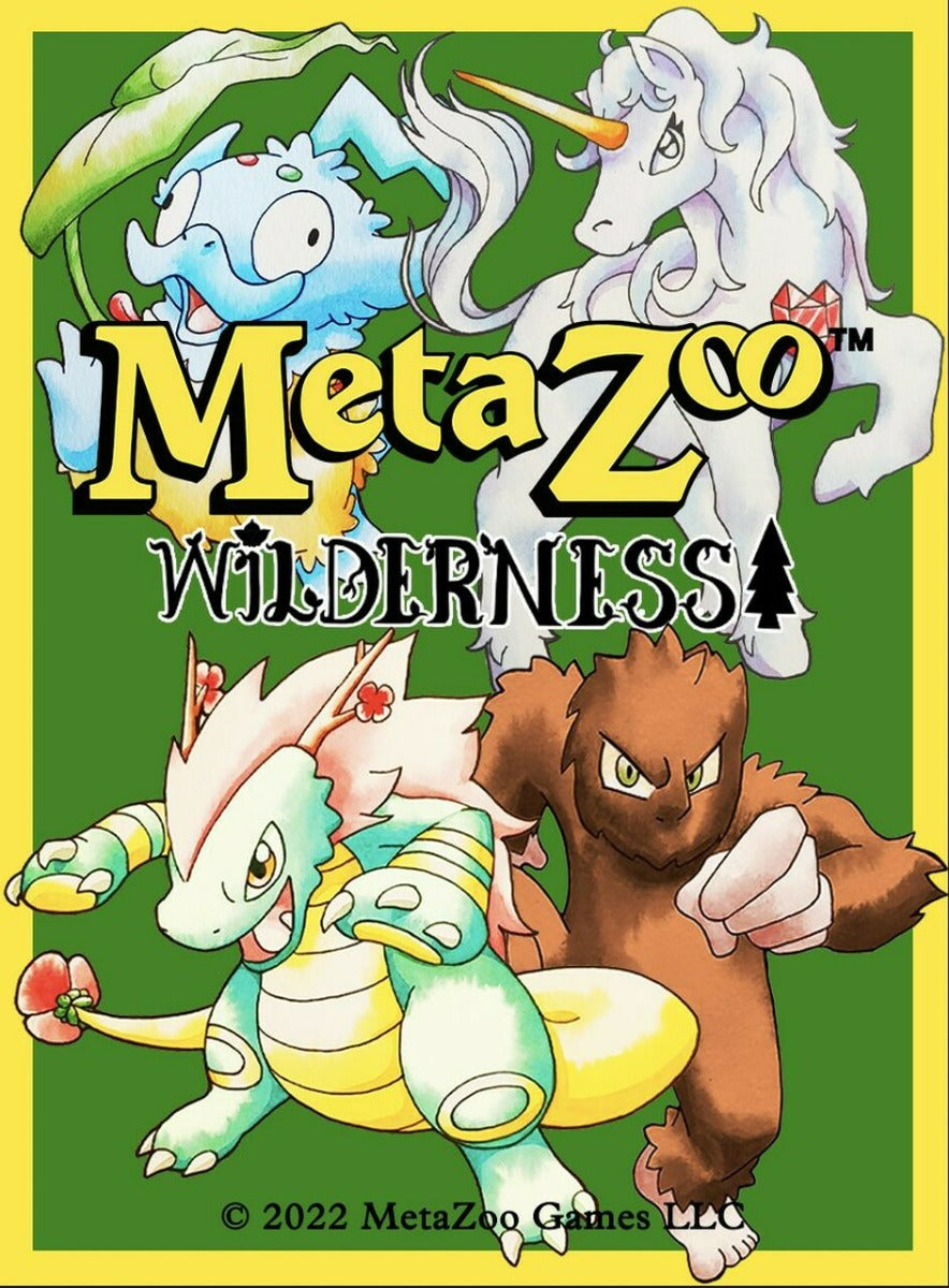 MetaZoo TCG Wilderness 1st Edition Blister Pack Display (24)