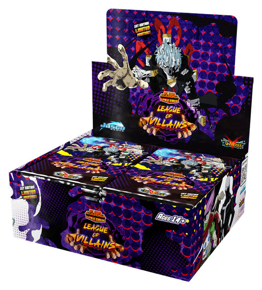 My Hero Academia Collectible Card Game Booster Display Wave 4 League of Villains