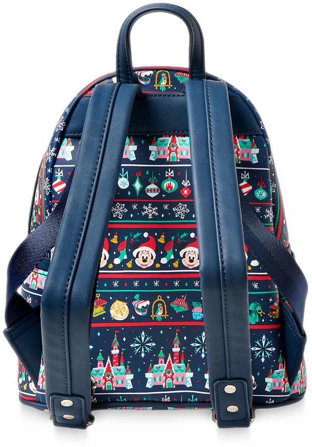 Loungefly Disney Mickey Mouse Holiday Mini Backpack