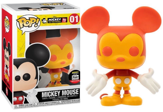 Mickey Mouse (Orange & Yellow) - Funko-Shop Limited Edition POP! Vinyl - Ozzie Collectables