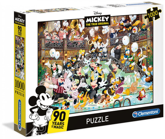 Clementoni Puzzle Disney Mickey Mouse 90 Years of Magic Puzzle 1,000 pieces