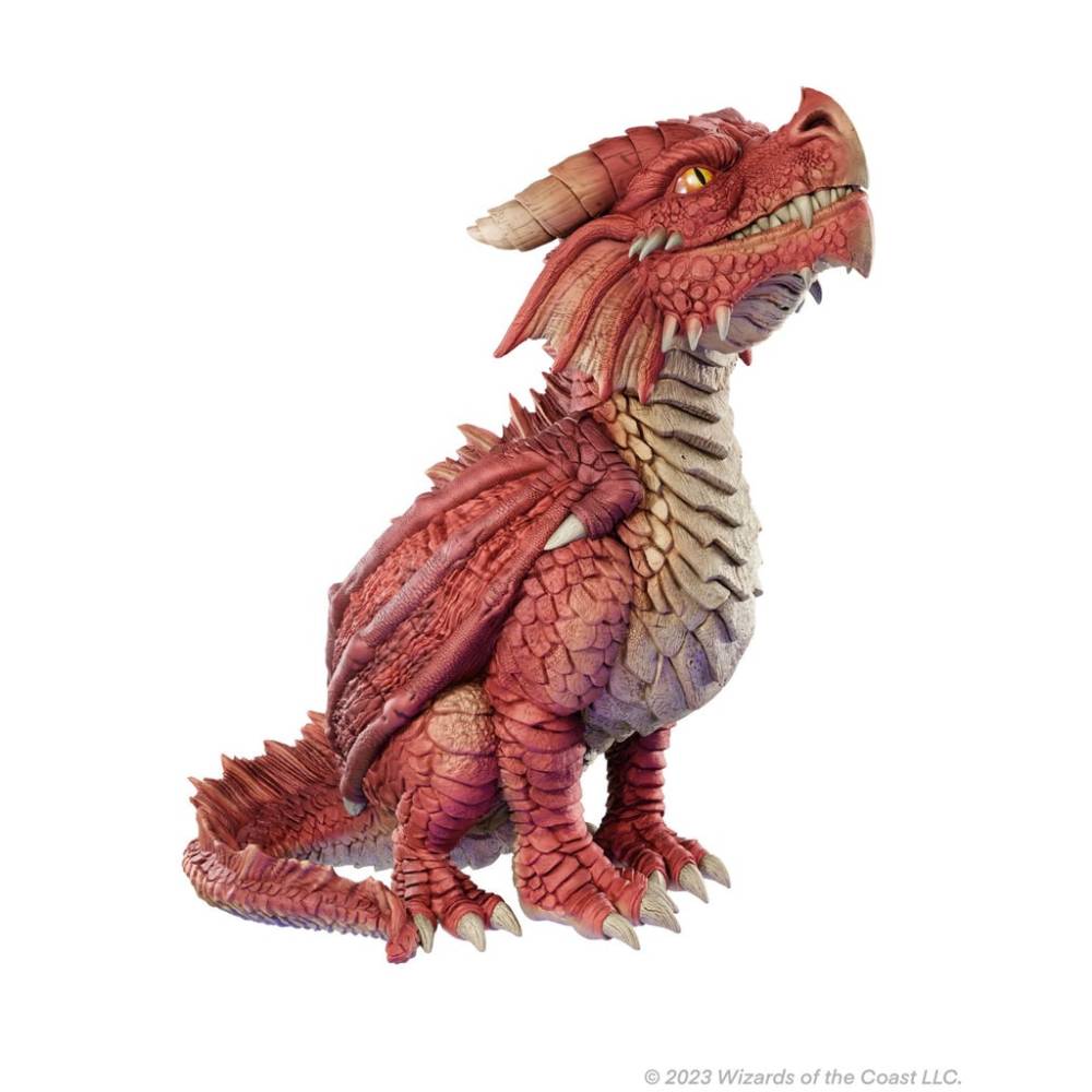 D&D Replicas of the Realms: Red Dragon Wyrmling Foam Figure - 50th Anniversary