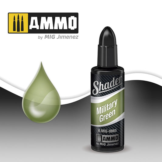 Ammo by MIG Shader Military Green 10ml